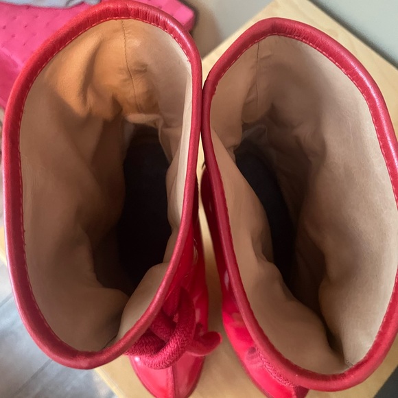 Dsquared2 Red Ankle Boots - Picture 8 of 17